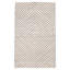 Tapis unique en laine noué à la main 4 pi x 6 pi 2 po nouvel âge Deavyn en gris clair / gris foncé