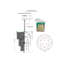 Lustre suspendu clair en métal argenté-2130891350-2130891346-2108231966