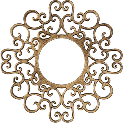 Médaillon de plafond architectural en PVC de qualité architecturale Reims de 24 po x P 9 1/8 po x P 3/4 po Reims