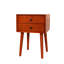 Table de chevet avec 2 tiroirs, petite table d'appoint avec rangement-528078264