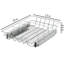 Tiroir TRINTY PRO EcoStorage en acier chromé dans un tiroir coulissant (paquet de 2)-1007525906