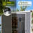 5X4 FT Outdoor Storage Shed, Weather-Resistant Shed With Lockable Double Doors & Built-In Floor, Sloped Roof Outdoor Shed For Backyard, Patio & Lawn, Gray