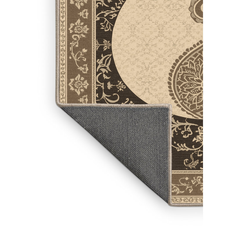 Tapis oriental doux et moelleux en poire Burholme Classic, 7 x 10
