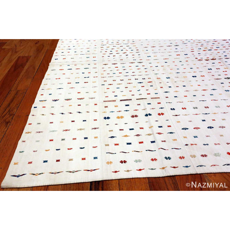 One-of-a-Kind Rectangle 6' x 6'5" Flatweave Area Rug