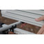 Ajla portable Ajla avec pieds réglables, table pliante en aluminium légère, carré