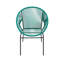 Chaise en osier Nusa, sarcelle, ensemble de 2-77187938