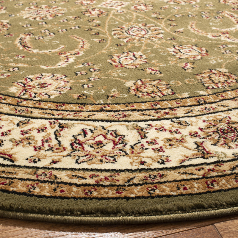 Tapis performance Klose, Rond 8 pi, Sage/Ivory