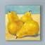 « tres poiriers », reproduction de peinture à l’acrylique sur toile tendue-33423938