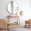 Baum Nordic Round Bathroom Framed Mirror Wall Hanging-1770334506-1843519674