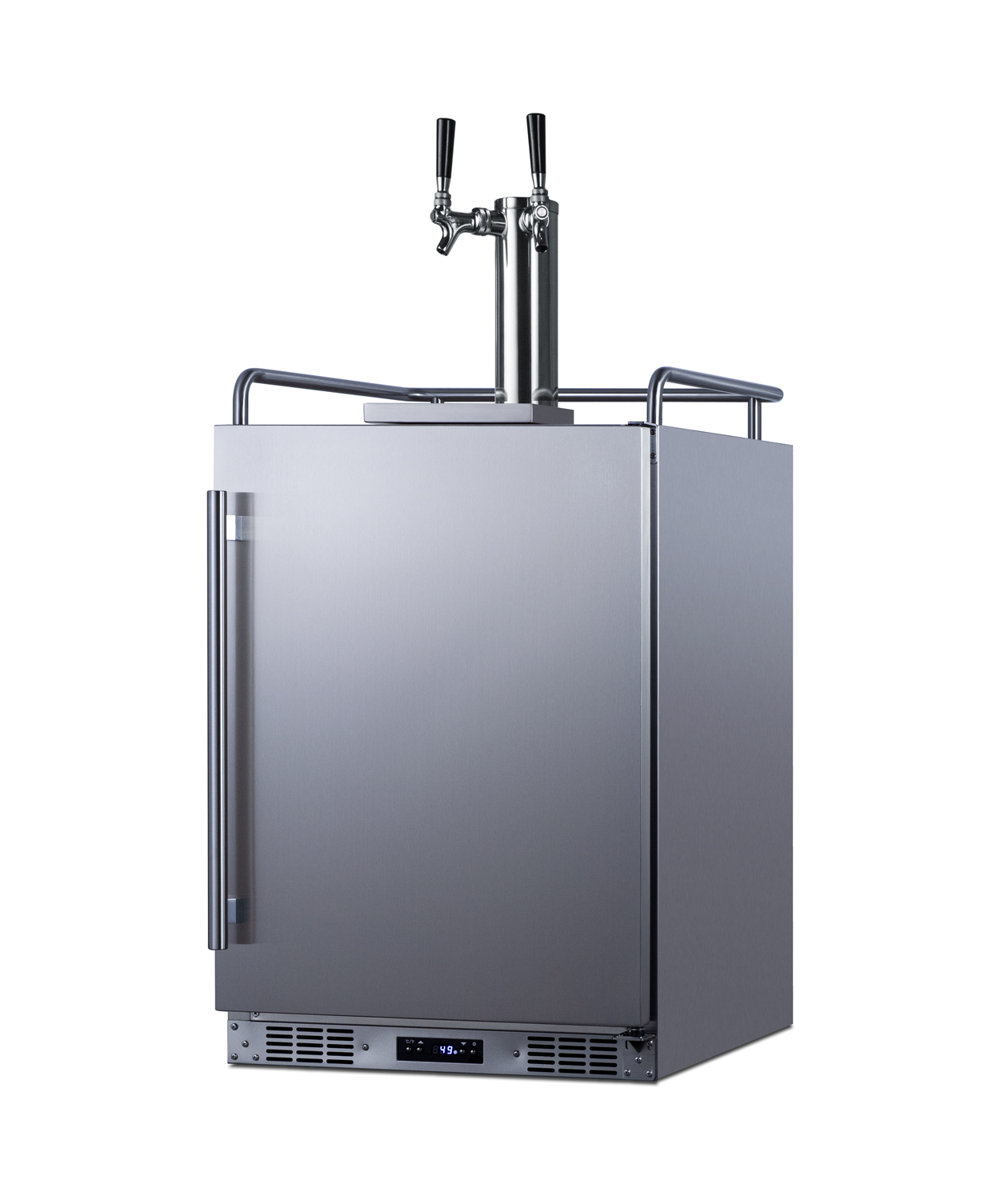 Summit Appliance 24 Inches Wide Outdoor Built-In Beer & Coffee Kegerator | Fridge.com