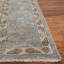 Tapis oriental gris / rouille en laine / viscose noué à la main Izmir-91927589