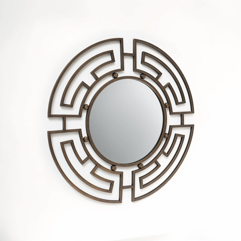 Metal Round Mirror