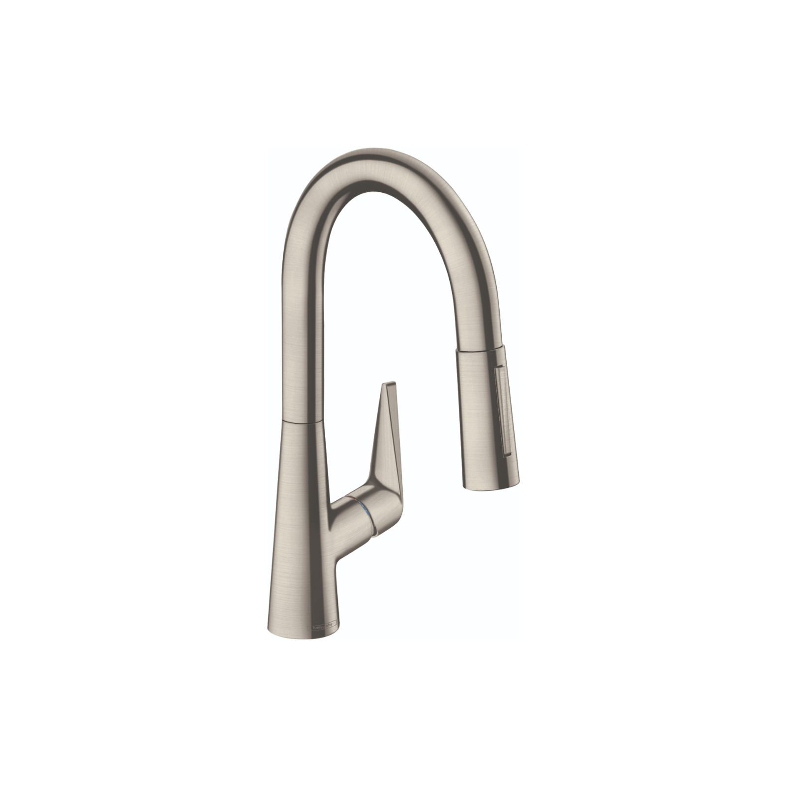 Talis S Prep Kitchen Faucet with 2-Spray Pull-Down Spout, 1.75 GPM, Steel Optic
