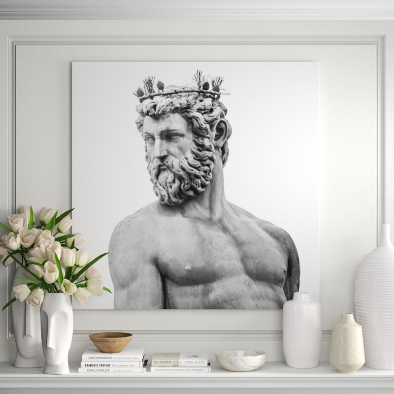 Poseidon Print, 24" H x 24" W x 1" D, Acrylic