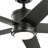 Brahm 56" Indoor Satin Black Ceiling Fan with Integrated LED and Remote Control Included-1164227622