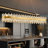 Dimmable Modern Square / Rectangle Crystals Chandelier-1815481798