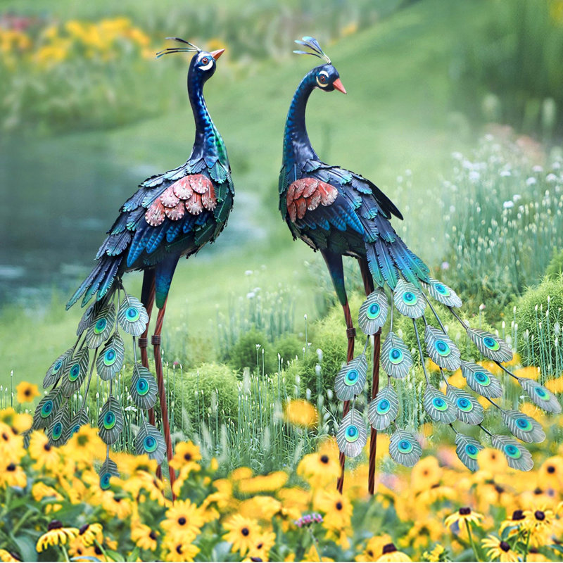 Peacock Statue