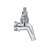 Kegco Stainless Steel Dual Tap Conversion Kit with Adjustable Temperature