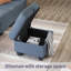 Canapé modulaire 5 pièces Raashida