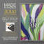 «Bright Tropical Abstraction», reproduction encadrée en V - bois massif-206181602-206181609