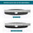 10" Matte Black Oval Faucet Hole Cover
