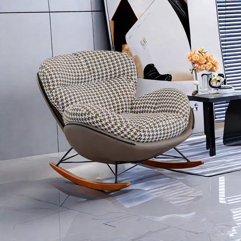 Chaise berçante Artistic Light Luxury