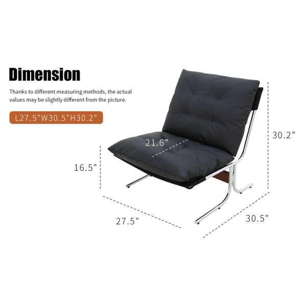 Ebern Designs Leather Armchair - Wayfair Canada