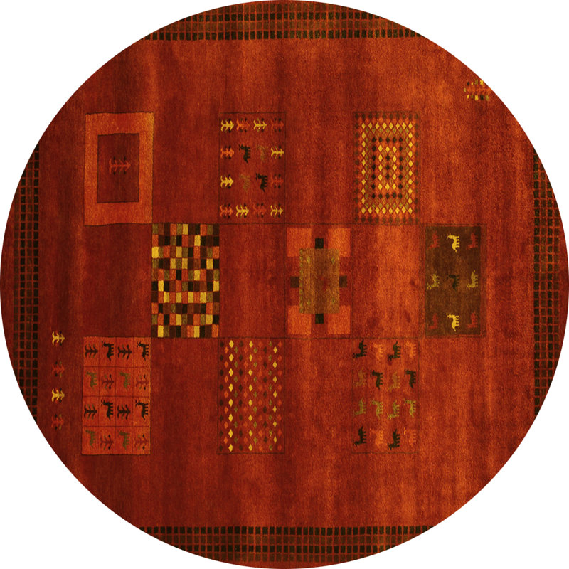 Performance Oriental Indoor Rug, Round 3'