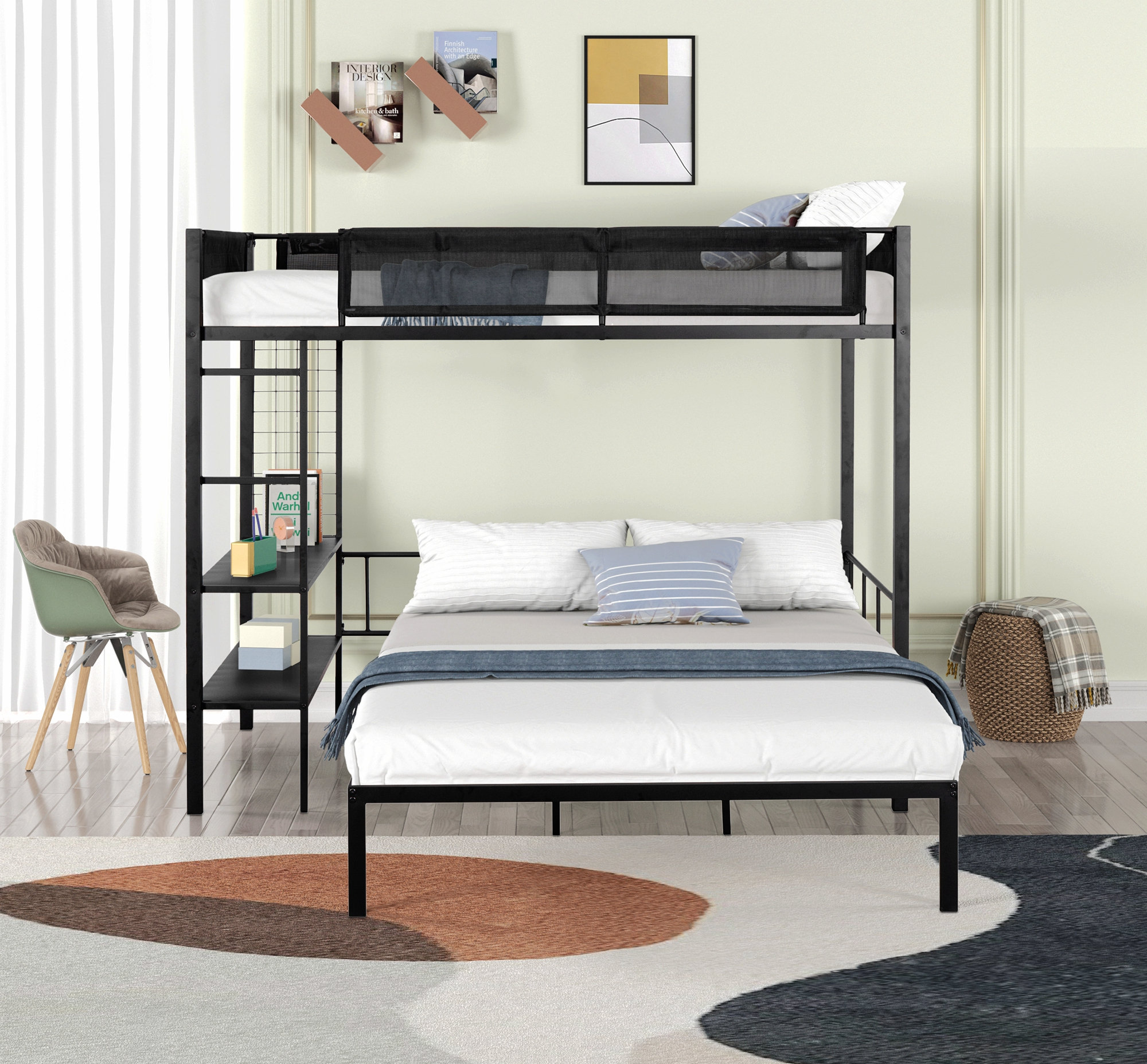 Mason & Marbles Pierro Metal Platform Bed | Wayfair