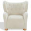 Galloway Wingback Accent Chair-1235473341