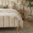 Luxury Vertical Channel Tufted Velvet Platform Bed