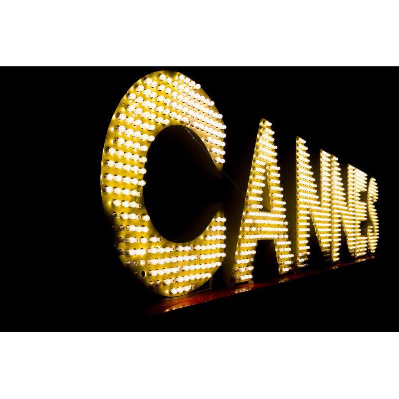 Cannes - Wrapped Canvas Print, 20cm H x 30cm W x 3.8cm D