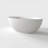67 Inch Freestanding Solid Surface Soaking Bathtub For Bathroom