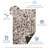 Avahlynn Patchwork Machine Woven Chenille Area Rug in Brown-298864904