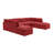 Arvill Corduroy U-Shaped Sectional-242461821