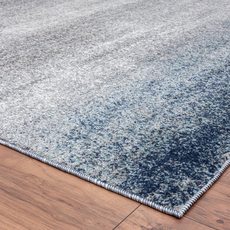 Tapis bleu Sabahat, Rectangle 4 pi x 5 pi