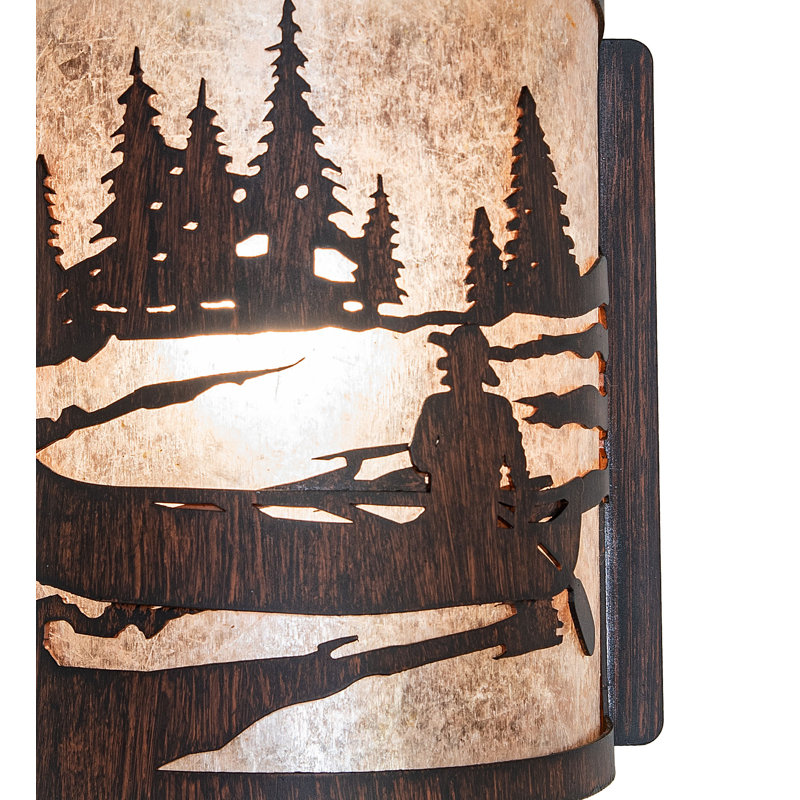 1 - Light Flush Mounted Sconce