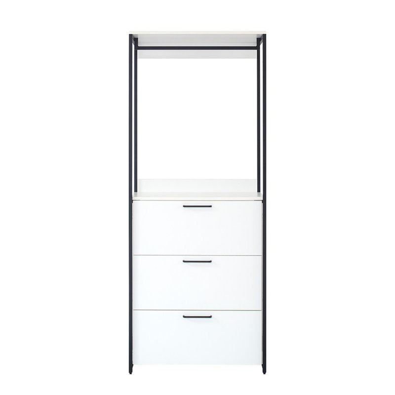 Walk-in en bois et métal