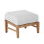 Croquet Teak Ottoman-1338043312