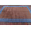 Tapis brun indien en laine noué à la main Lavdmir