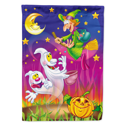 Double Sided Polyester Halloween Garden Flag