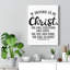 Is In Christ - Wrapped Canvas Print-1157420141