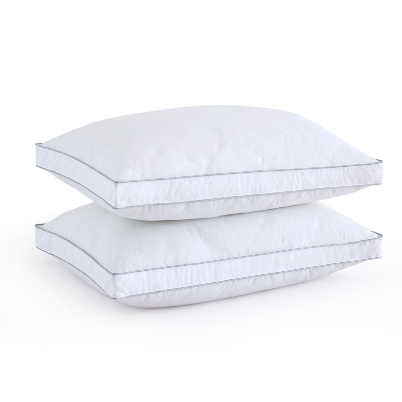 Oreiller de soutien moyen en mélange de duvet, Très grand lit