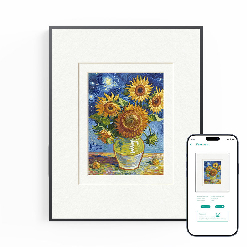 Cadre photo sur papier 13,3 pouces Wifi