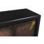 Buffet 4 portes Balthazar en fer contemporain multicolore