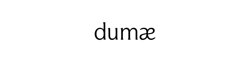 dumæ logo