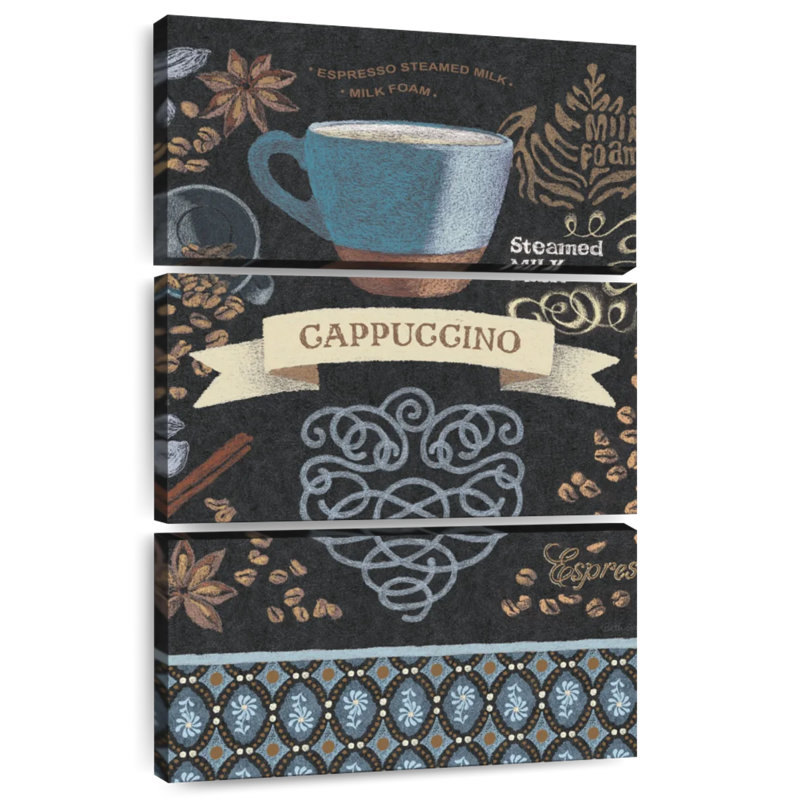Yarlin Cappuccino Time, 65" H x 42" W