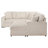 Kaddy Sleeper Sectional Sofa Storage Chaise Camel-1320798391