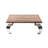 Dmarion Solid Wood Top Single Coffee Table