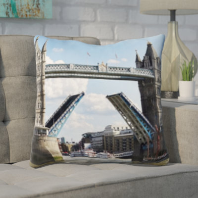 Microsuede Reversible Throw Pillow